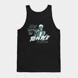 My Body Is A Temple: Old, Crumbling And Kinda Scary Tank Top